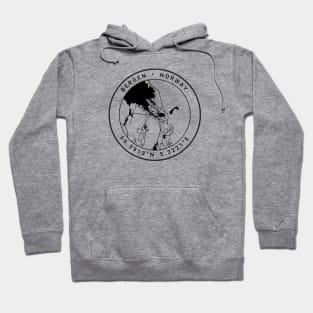 Bergen Map Hoodie